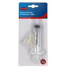 Surgical Basics Syringe 10ml With Bottle Adapter
