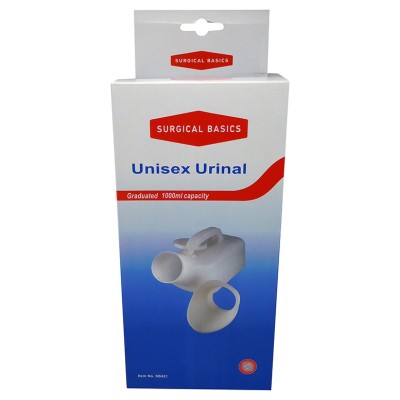 Surgical Basics Unisex 1000ml Urinal With Cover