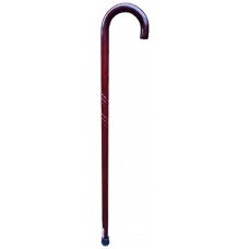 Crook Handle Walking Stick Wood Quality Item 130kg User Weight 94cm Tall