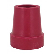 Walking Stick Cane Rubber Stopper 19mm Red