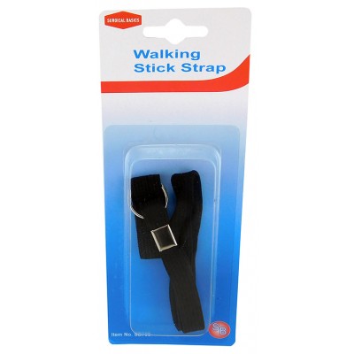 Walking Stick Black Strap