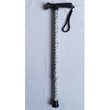 Walking Stick Cane Adjustable Birds Pattern With Strap Extendable 30-39"