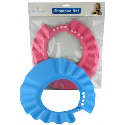Shampoo Hat Baby Kid Child Bath Shower Shampoo Cap Wash Hair Shield Adjustable 