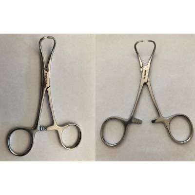 Basic Backhaus Towel Clip 11cm Stainless Steel Instrument Medical