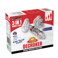 DECHOKER 3-in-1 Bundle – 1 Adult, 1 Child, 1 Toddler - Anti Choking Device 
