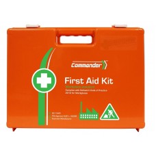 First Aid Kit Commander Rugged Hard Case Large Workplace Office Home