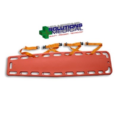 Hardened Plastic Emergency Spine Board Stretcher