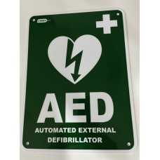 Cardiac Poly AED Sign