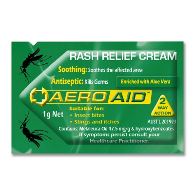 Antiseptic First Aid Cream 1g Sachets With Aloe Vera Kills Germs & Soothes x20 Pieces