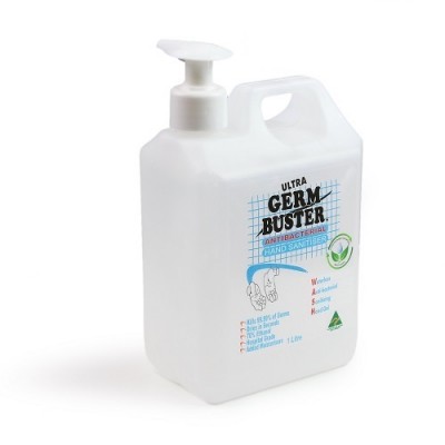 Germ Buster 1 Litre Pump Antibacterial Hand Sanitiser