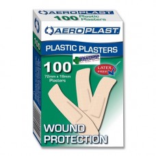 300 X FIRST AID PLASTIC DRESSING STRIPS LATEX FREE BAND AIDS LOOSE STERILE