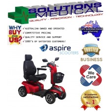 Aspire Large Deluxe HD 4 Wheel Scooter - HS828 Mobility Aid