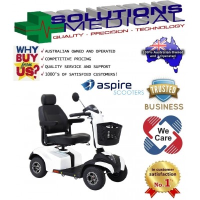 Aspire Midi Deluxe 4 Wheel Scooter - HS520 Mobility Aid