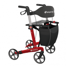 Aspire Vogue Carbon Seat Walker Rollator