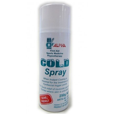 Cold Spray 250g Injuries Broken Skin Muscular Pain Sports Injuries Cooling