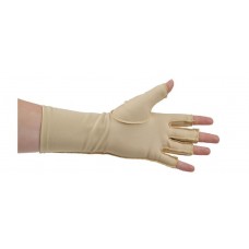 Deroyal Edema Glove Over The Wrist Length 3/4 Finger Compression Support
