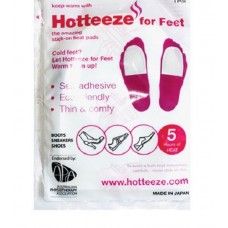 Hotteeze Feet Warmer 2 Per Pack Up To 5 Hrs Of Heat Adhesive Foot Warmers