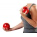 Theraband Soft Weight Coloured Balls Weighted Fitness Training Yoga Pilates