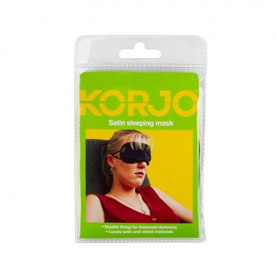 Korjo Satin Sleeping Mask (X1) Luxury Double Lining