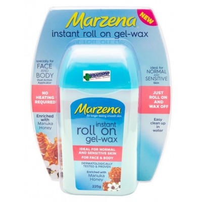 Marzena Instant Roll On Gel Wax 225g Enriched With Manuka Honey