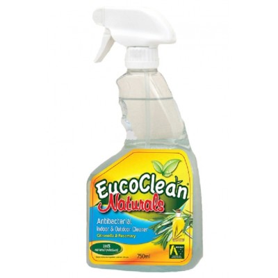 Eucoclean Natural Anti-bacterial Bathroom & Kitchen Cleaner 6 Pack X 750ml