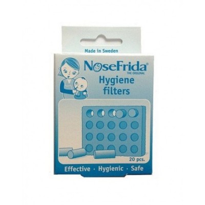 Nosefrida Baby Nasal Aspirator 20 Filters Snotsucker (Nose Frida)