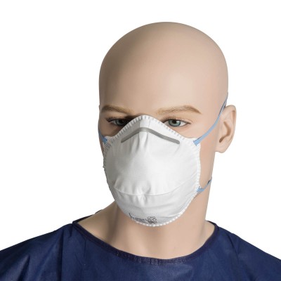 Face Mask With Valve Iso As/nzs 1716 Bastion 6 Pieces P2 (N95 Equivalent) Respirator