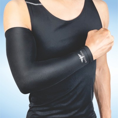 Bodyassist Compression Sports Arm Sleeve Black