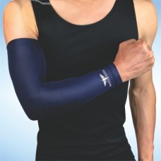 Bodyassist Compression Sports Arm Sleeve Navy Blue