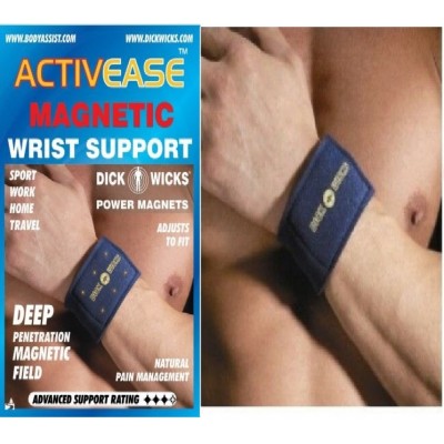 Dick Wicks Activease Thermal Wrist Support Magnetic Therapy Pain Relief