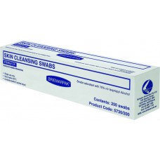 Briemarpak Alcohol Swabs Wipes Skin Cleansing 70% Ipa Sterile By Gamma Irradiation 5730