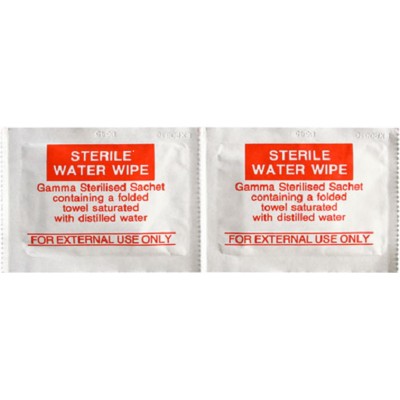 Sterile Water Wipes Briemarpak