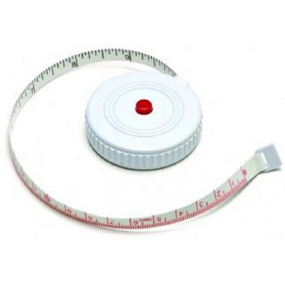Retractable Tape Measure 1.5m Abn Quality White X 1
