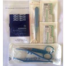 Suture Training Kit 3 Complete With Quality Sterile Instruments Plus Sutures 4 & 5