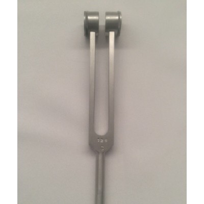 Armo Superior Quality Tuning Fork C128 Brushed Aluminium With Weights