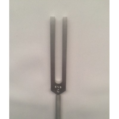 Armo Superior Quality Tuning Fork C512 Brushed Aluminium