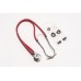 Sprague Rappaport Abn Stethoscope 5 Interchangeable Chestpiece Fittings