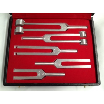 Tuning Forks Boxed Set X5 Pieces