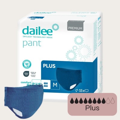 Dailee Pants Plus Blue Pull Ups 15/Pkt Dailee Pants Plus Blue Pull Ups 15/Pkt
