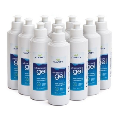 Clarity Ultrasound Transmission Blue Gel  250ml Task.