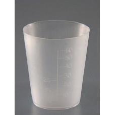 Medicine Dispensing Measure Cups Constar Clear 60mL 