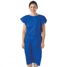 Examination Gown Sleeveless Non Woven Dark Blue X Ray Standard Size Task