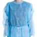 Isolation Gown Disposable 30GSM PP+PE 30g+15 Knitted Cuffs