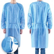 Isolation Gowns Long Sleeve Blue Task Standard Size