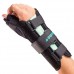 Aircast a2 wrist splint black support brace with thumb spica carpal tunnel