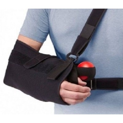 Aircast quick fit shoulder immobiliser sling post op arm elbow universal fit