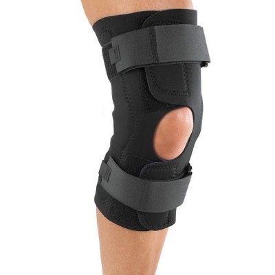 Procare Donjoy Reddie Hinged Brace Black Wrap Around