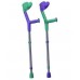 Paediatric Elbow Style Forearm Crutches (Pair) Child Kids Children Donjoy 100kg