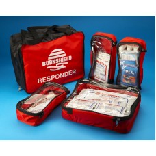 Burnshield responder kit first aid burn trauma kit paramedics, doctors, nursing