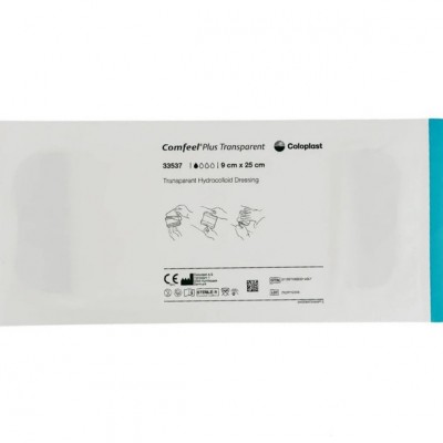 Coloplast Comfeel Plus Transparent Dressing 9cm X 25cm 33537
